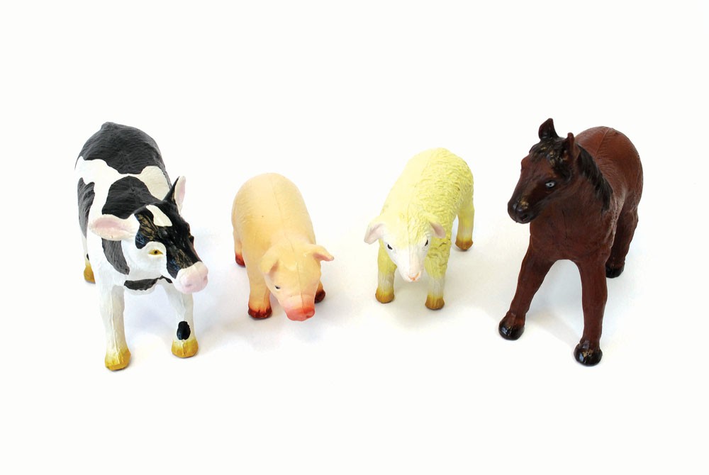 animaux ferme jouet plastique