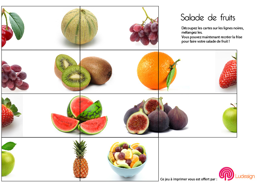 jeu salade de fruits ludesign